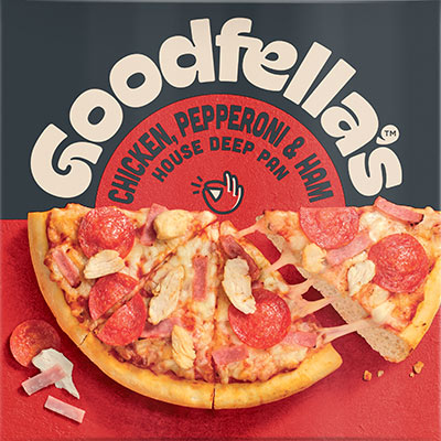 Goodfella's Chicken, Pepperoni & Ham Deep Pan Pizza